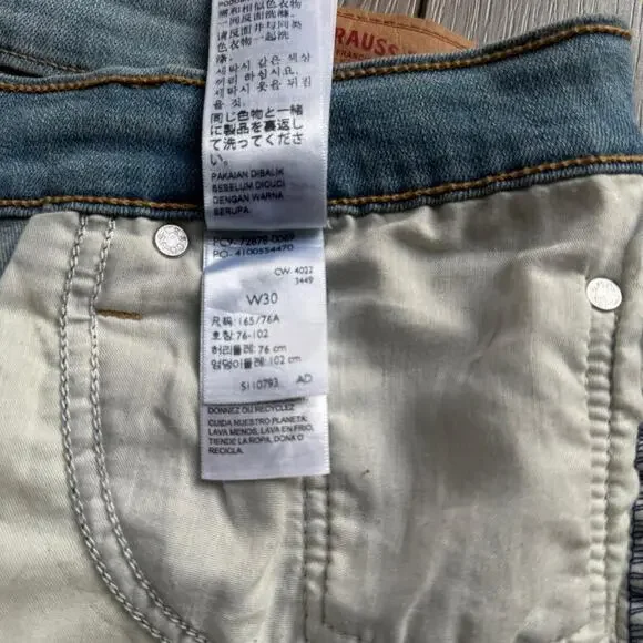 Levis distressed denim shorts distresseddenim - Picture 6 of 7